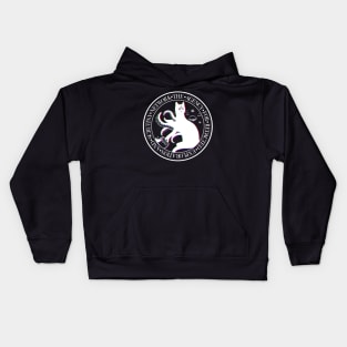 The ARES Network Seal (White Alt.) Kids Hoodie